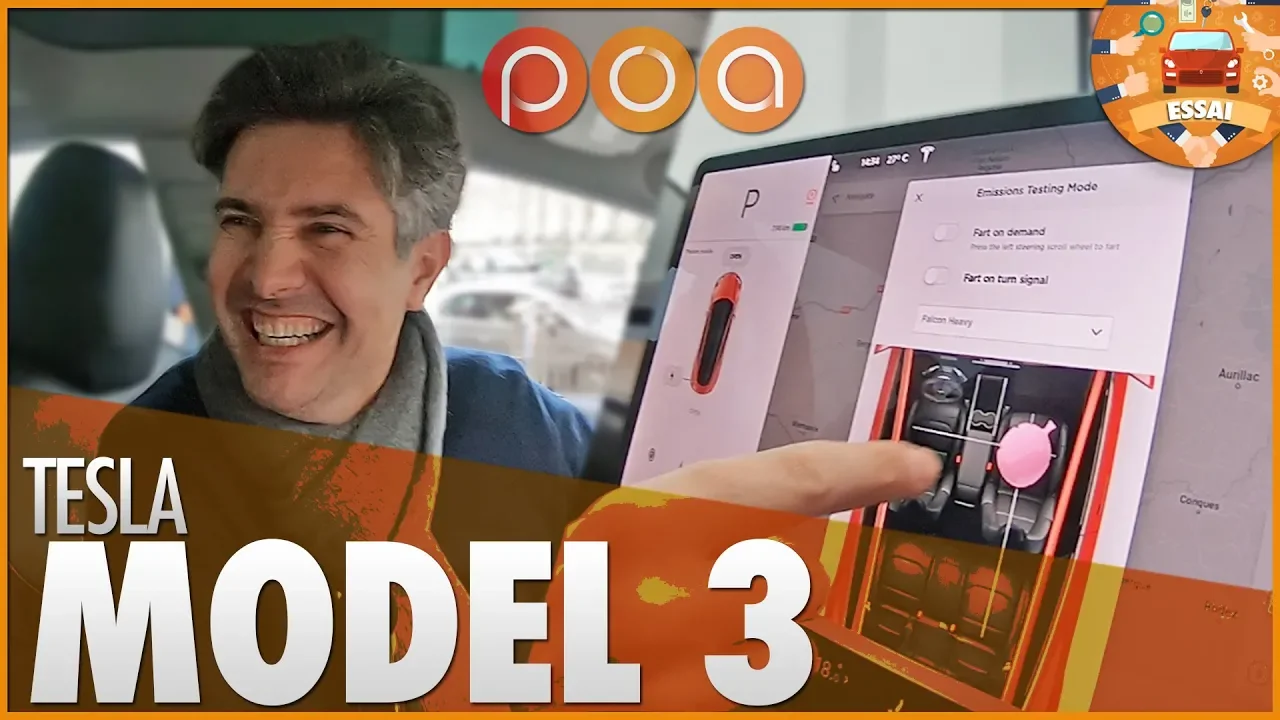 LA TESLA MODEL 3 FAIT PETER 💨