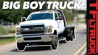 When a Dually Just Won't Do - This Chevy Silverado HS 5500 Is The Biggest Truck GM Builds!
