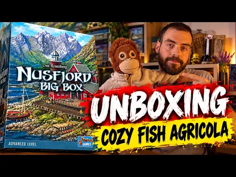 Nusfjord: Big Box | Unboxing Uwe Rosenberg's Solo Hidden Gem