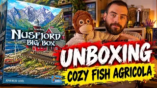 Nusfjord: Big Box | Unboxing Uwe Rosenberg's Solo Hidden Gem