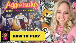 Aggretsuko Work/Rage Balance Game: How to Set up and Play