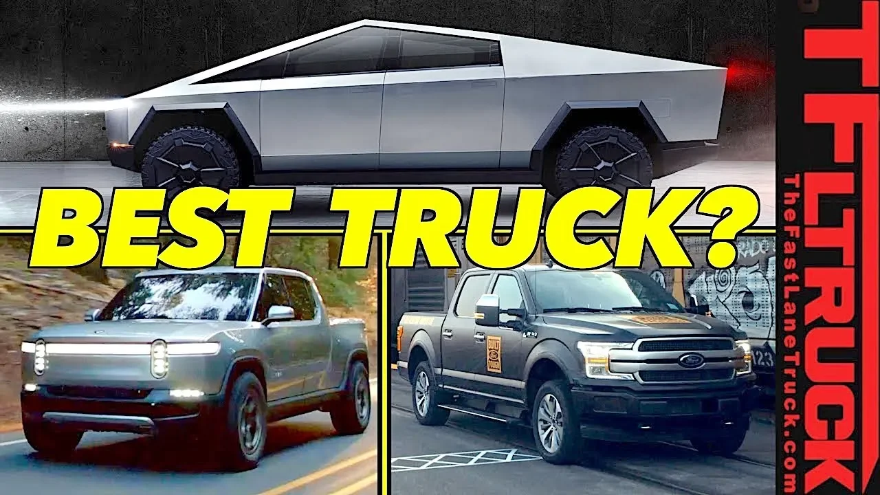 Can the Tesla CYBERTRUCK Compete against the Ford F-150 and Rivian R1T? Let's Find Out!