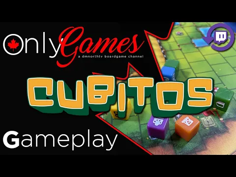 Cubitos Board Game Gameplay - Twitch Live Stream Replay