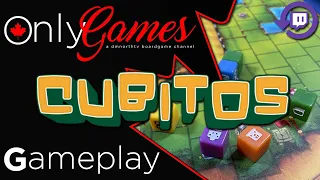 Cubitos Board Game Gameplay - Twitch Live Stream Replay