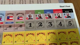 Components Overview of Gettysburg by Multi-Man Publishing