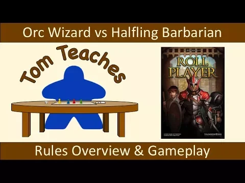 Tom Teaches Roll Player (Rules Overview & 2-Player Gameplay)