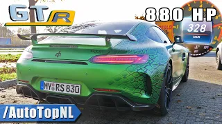 880HP AMG GTR POSAIDON | 100-200 200-300 & TOP SPEED on AUTOBAHN by AutoTopNL