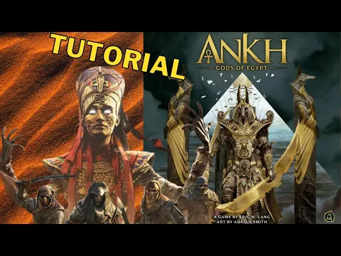 Ankh : Gioco da tavolo + Modalità in SOLITARIO -Tutorial e Recensione