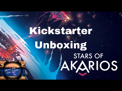 Stars of Akrios All in Kickstarter Unboxing