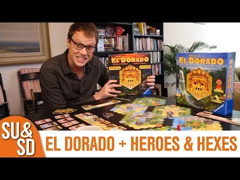 Shut Up & Sit Down reviews: THE QUEST FOR ELDORADO & Heroes & Hexes expansion