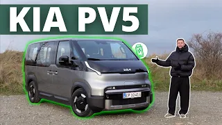 FØRSTE TEST I DK - Kia PV5