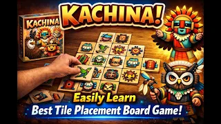 Kachina | Easily Learn Best Tile Placement Board Game!
