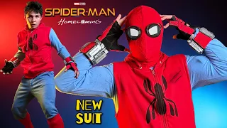 😱 I Made THE MOST REALISTIC Spider-Man Homemade Suit..