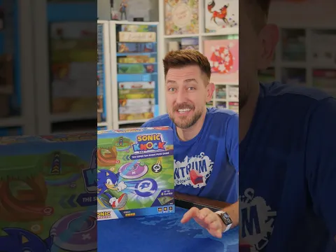 Sonic Knock Board Game Overview | A Sonic the Hedgehog Flicking Game #shorts #sonic #boardgames