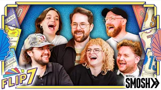 Let's Play FLIP 7 WITH A VENGEANCE with SMOSH GAMES! | Board Game Club