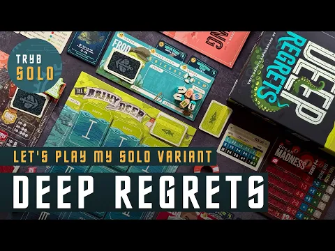 Deep Regrets | playing my own solo variant with simple automa