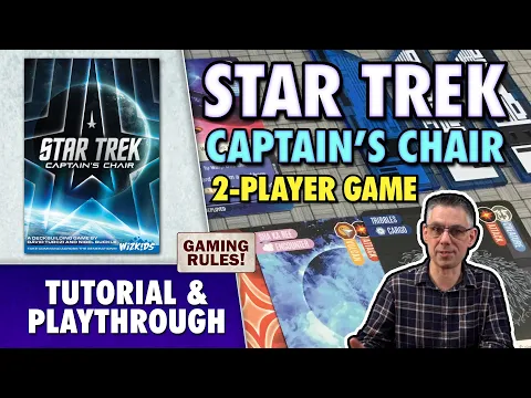 Star Trek: Captain's Chair - Two-Player game - Official tutorial & playthrough