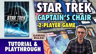 Star Trek: Captain's Chair - Two-Player game - Official tutorial & playthrough