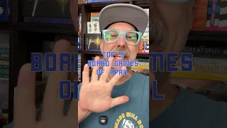Top 5 Board Games of April! #boardgames #tabletopgames #boardgamegeek