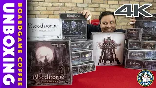 Bloodborne The Board Game with Expansions 4K Unboxing