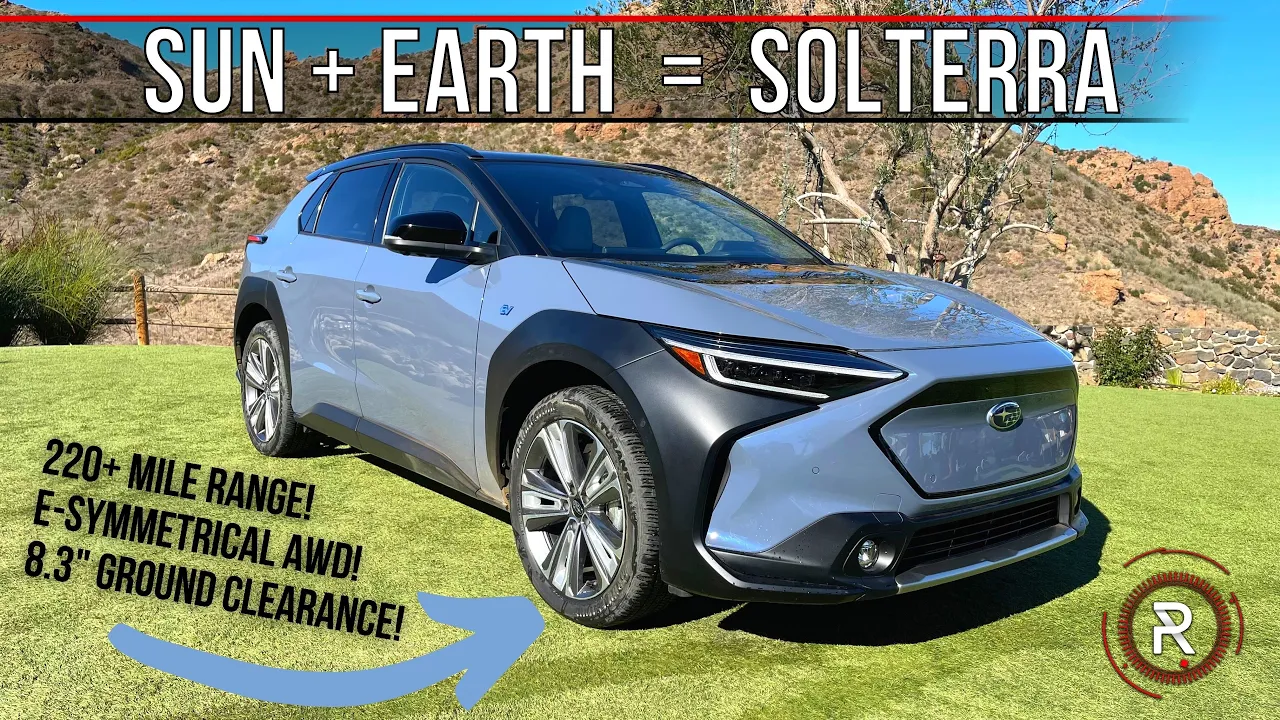 The 2023 Subaru Solterra Touring Is Ruggedly Electric Active Lifestyle EV