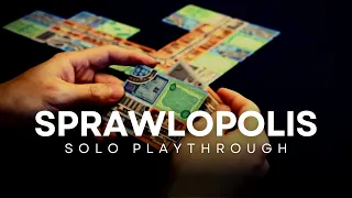 ASMR Playthrough | Sprawlopolis | My First Win Ever (No Talking)