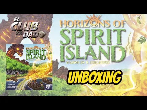 Horizons of Spirit Island - Unboxing - El club del dado