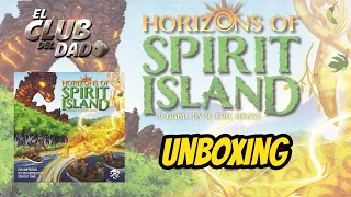 Horizons of Spirit Island - Unboxing - El club del dado