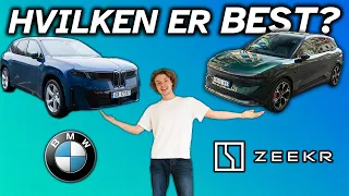 Zeekr 7X vs. BMW iX3 Neue Klasse - jeg sammenligner SUVene