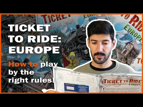 The explanation of Train Stations in Ticket to Ride Europe and other rules doubts - Rules Review