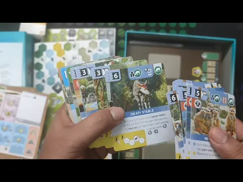 Unboxing Ark Nova (English) by Indian Meeple