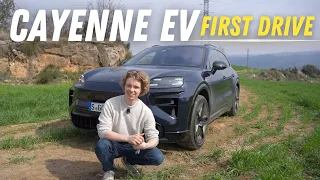 I Drive The New Porsche Cayenne Electric For The First Time – This Thing Rocks!