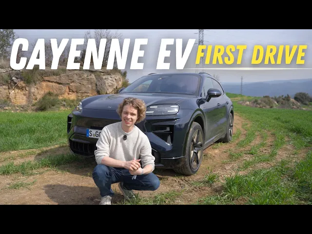 I Drive The New Porsche Cayenne Electric For The First Time – This Thing Rocks!