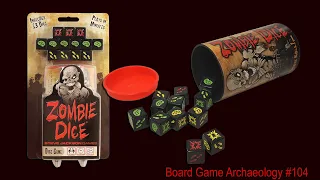 Board Game Archaeology #104 Zombie Dice by Steve Jackson Games