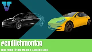 Model 3 Perf. kriegt neue Farbe - Ankündigung - #endlichmontag [Deutsch 4K] | Vision E Drive #107