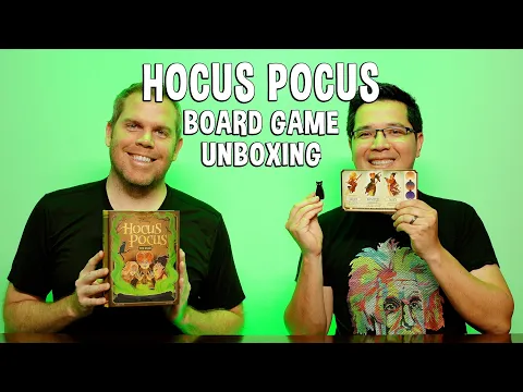 Unboxing Disney's Hocus Pocus - Classic Halloween Movie Board Game