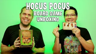 Unboxing Disney's Hocus Pocus - Classic Halloween Movie Board Game