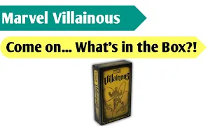 Let's Get it Twisted: An Unboxing of Marvel Villainous - Twisted Ambitions