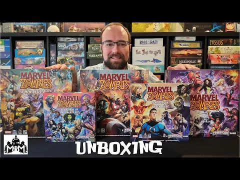 UNBOXING Marvel Zombies