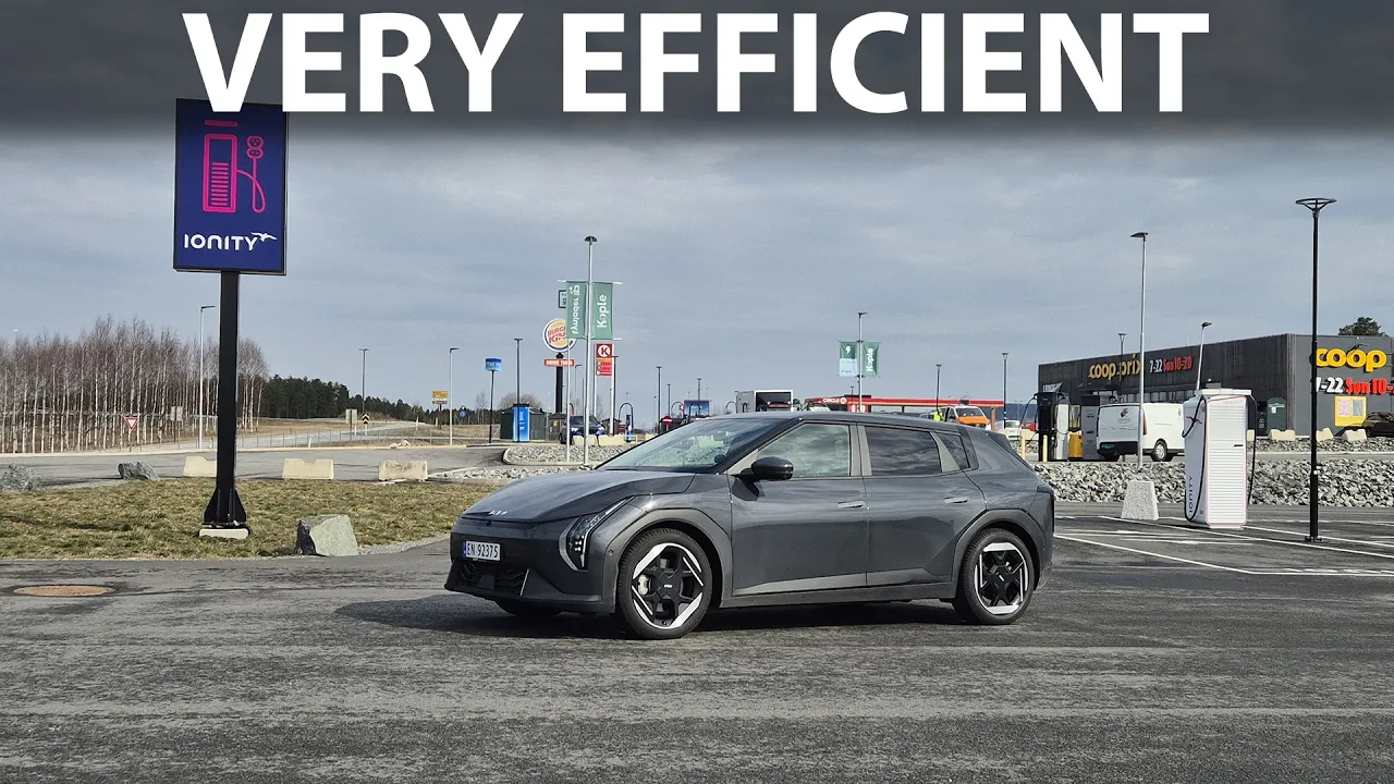 Kia EV4 LR range test