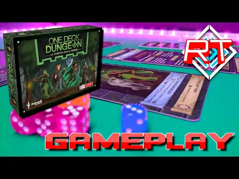 One Deck Dungeon La Foresta delle Ombre gameplay #28 partita in solo