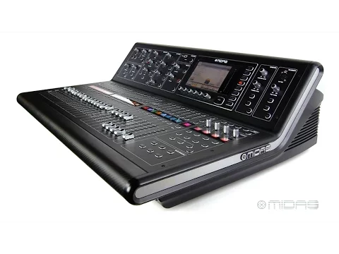 Product video thumbnail for Midas M32 40-Input Digital Mixer with ATA Gator G-Tour Flight Case