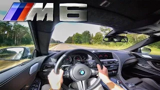 2017 BMW M6 600 HP TOP SPEED AutoBahn Drive & Interior Sound