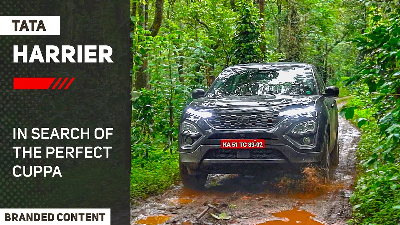 Exploring India's coffee capital with the Tata Harrier Red Dark | BRANDED CONTENT | Autocar India