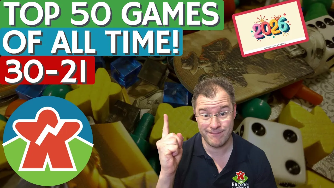 Top 50 Board Games (2026) - 30-21