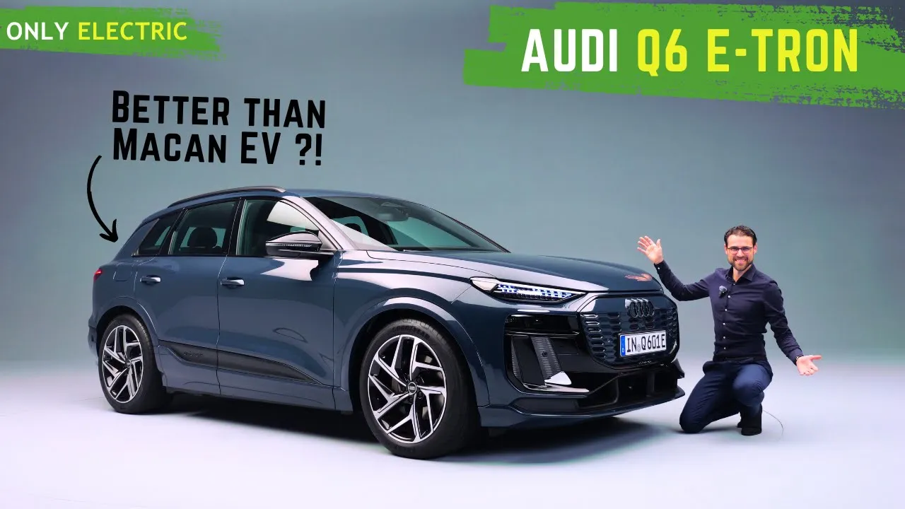 2024 Audi Q6 E-Tron - The More Subtle Macan EV !