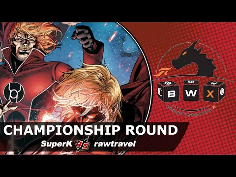 Dice Masters Breath Weapon X Fest 5 Tournament || SuperK vs rawtravel (Championship Round 4)