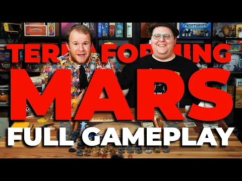 We took on a Terraforming Mars Expert . . . Full 3-Player Gameplay