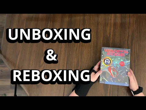 Warp's Edge - Solo Game Unboxing & Reboxing - What's in the Box?