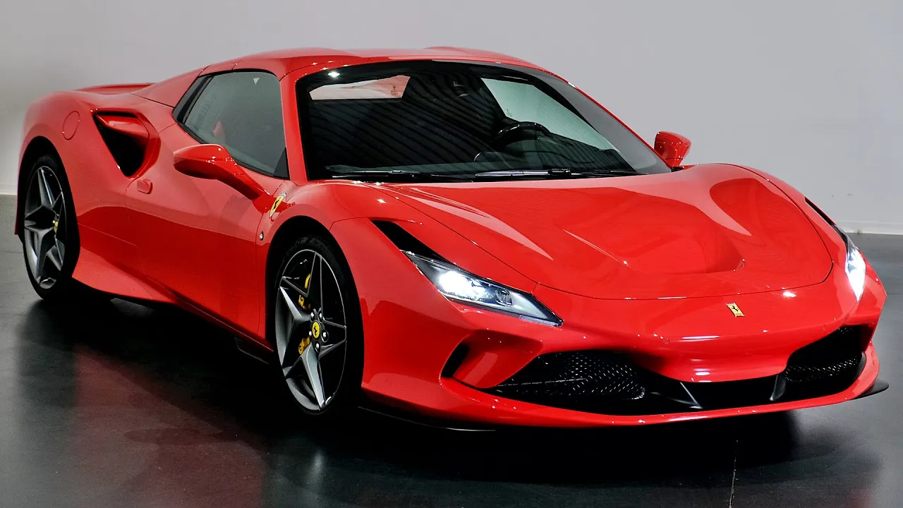 2022 Ferrari F8 Spider - Exterior and interior Details (Red Beast)
